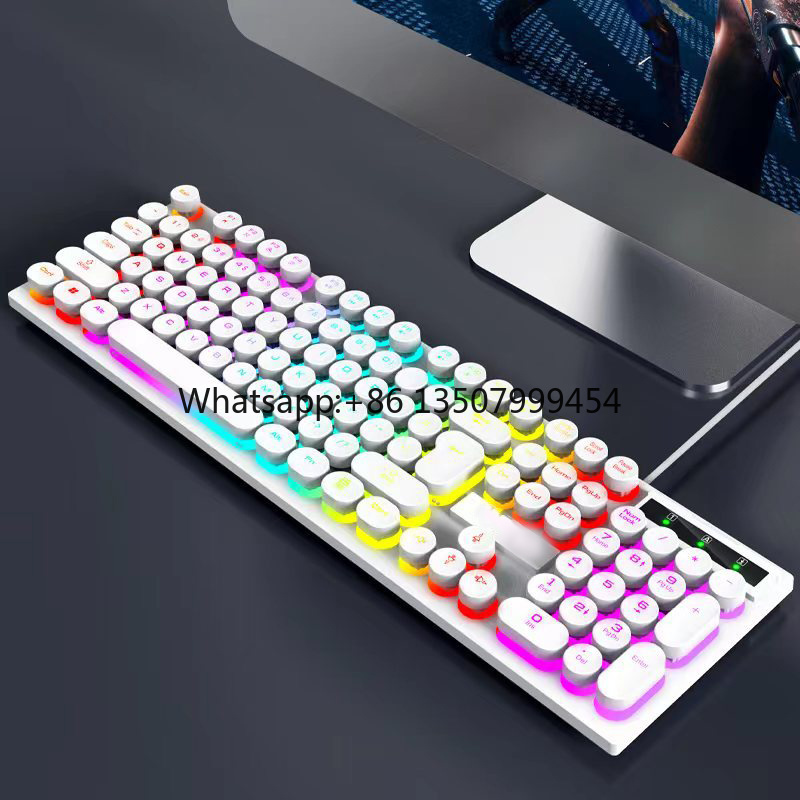 Retro Gaming Keycaps - Bestseller 104 Tasten Retro Mechanische Tastatur