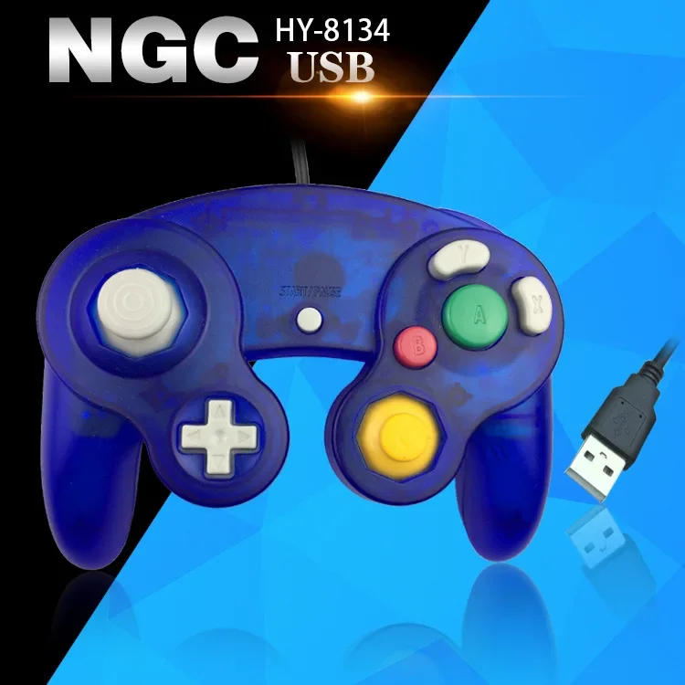 Console Retro Gaming Portable - Retro-Spiel für Gamecube-Controller, USB-Kabelgebundener Handheld-Joystick für