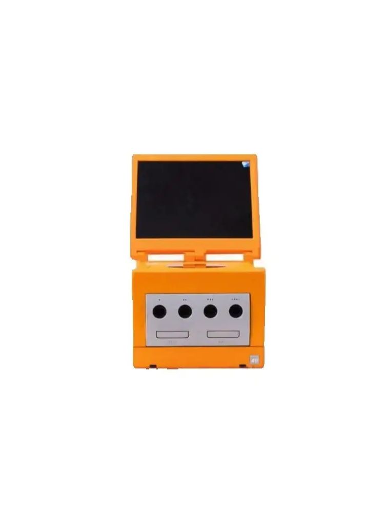 Console Retro Gaming Portable - 8-Zoll-Monitor 3D-Druck für Gamecube Retro-Arcade-Spielkonsole Tragbares