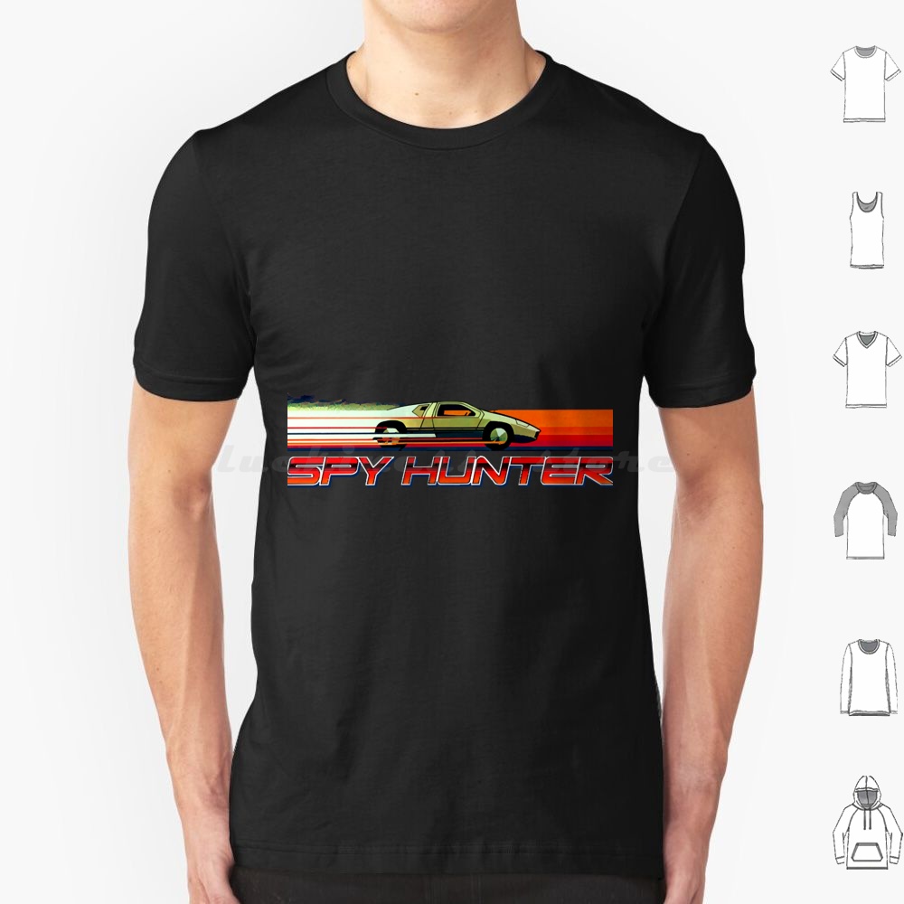 Retro Gaming Gamestop - Mod.5 Arcade Hunter Videospiel-T-Shirt, große Größe,