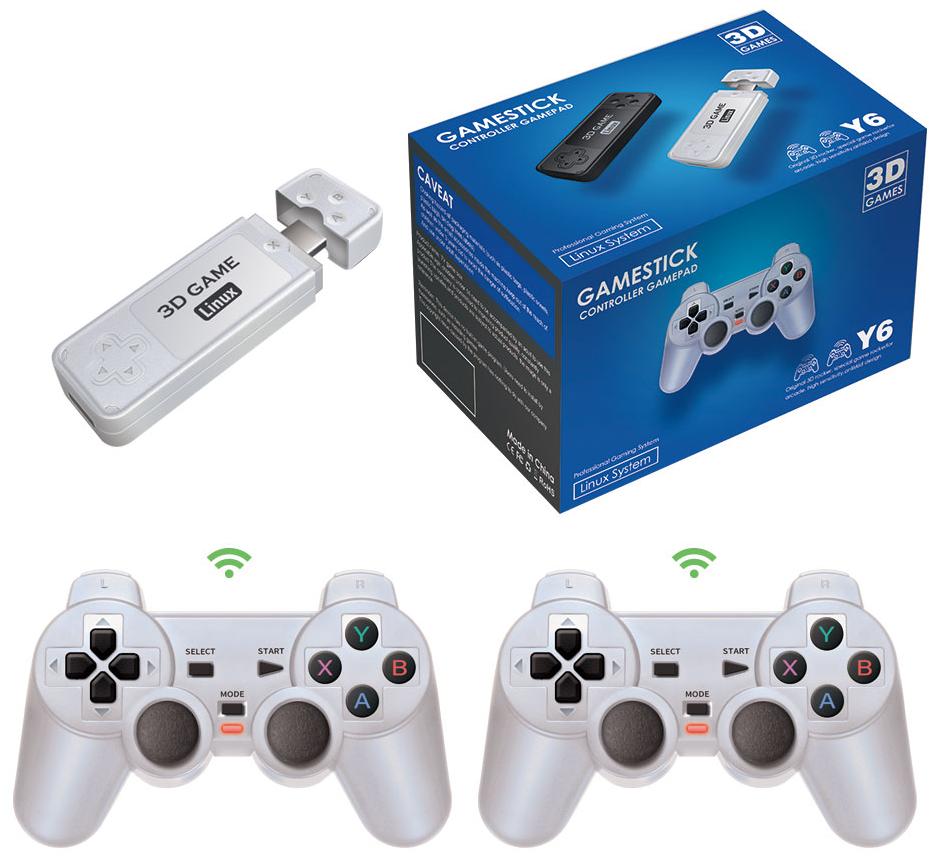 Retro Gaming Hdmi Stick - Y6 Retro Spielkonsole 4K 60fps HDMI