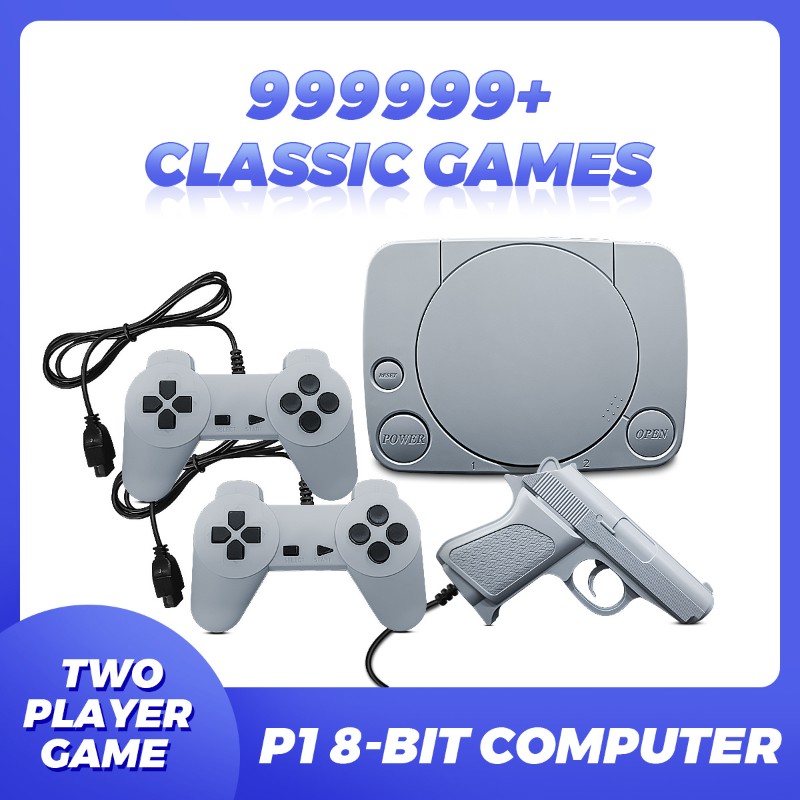 Retro Gaming Handheld - FC Plug-in-Konsolendesign, 8-Bit-Spielekonsole, 8-Bit-TV-Spielekonsole im Retro-Stil