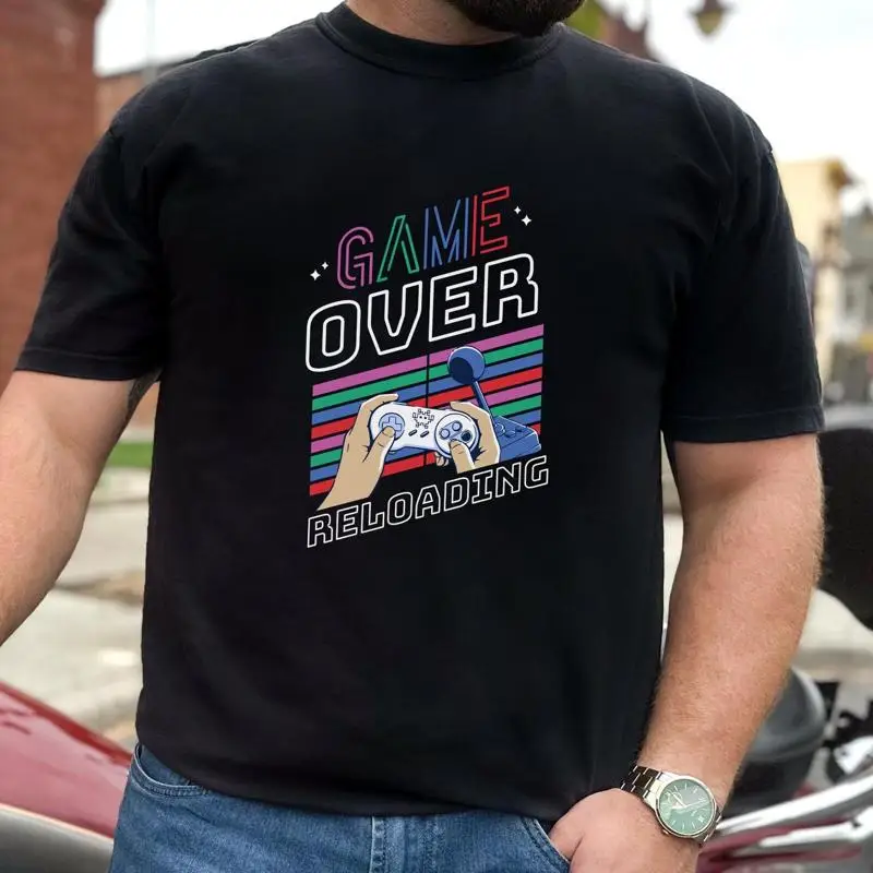 Retro Gaming Gamestop - 17 Retro Game Over T-Shirt, klassisches