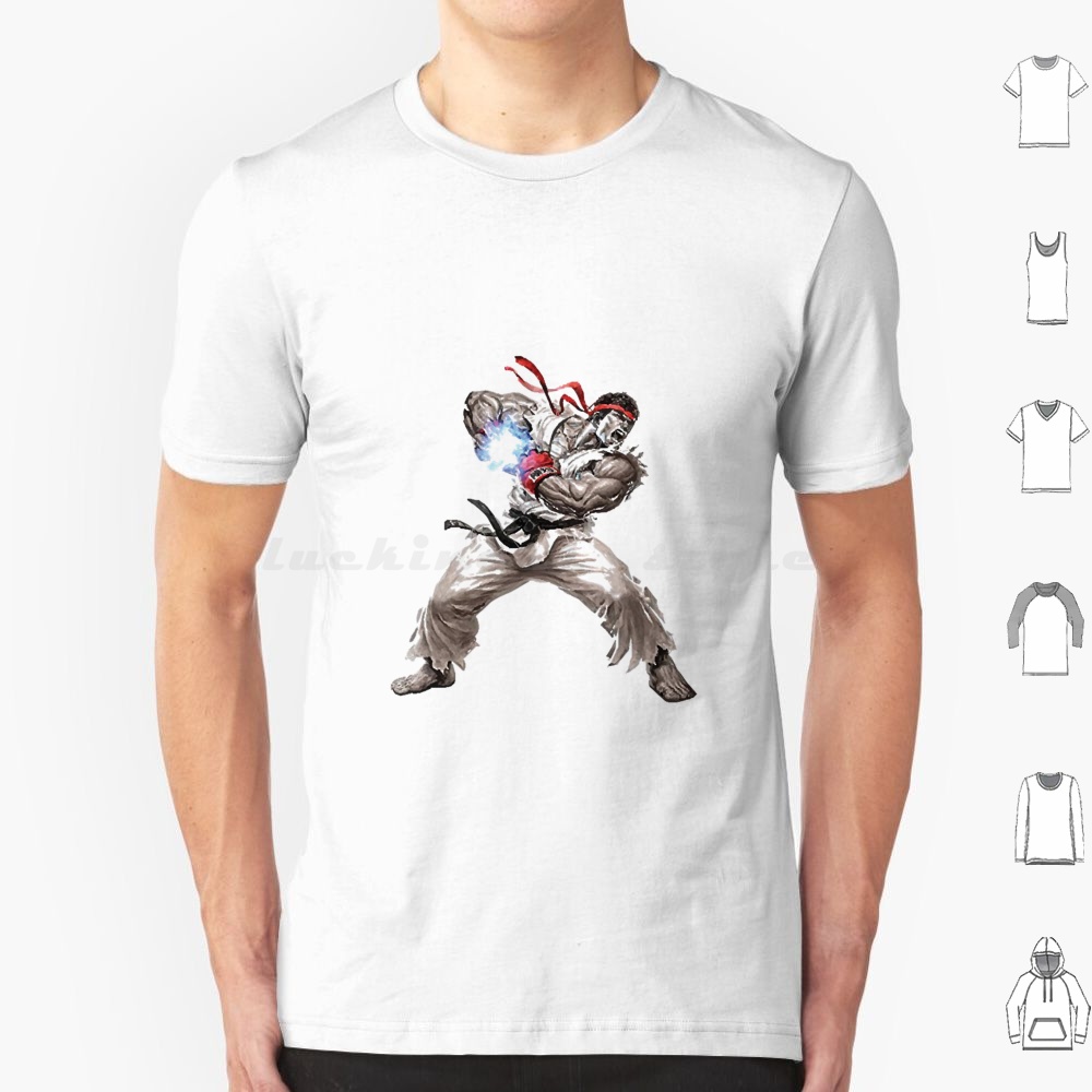 Retro Gaming Gamestop - Ryu T Shirt Baumwolle Männer Frauen