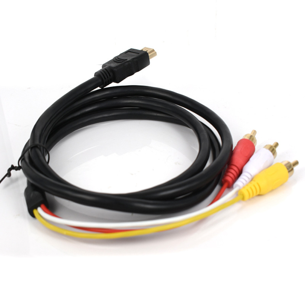 Vergoldetes HDMI-auf-RCA-Kabel – Retro Gaming With Projector Bewertung und Preis