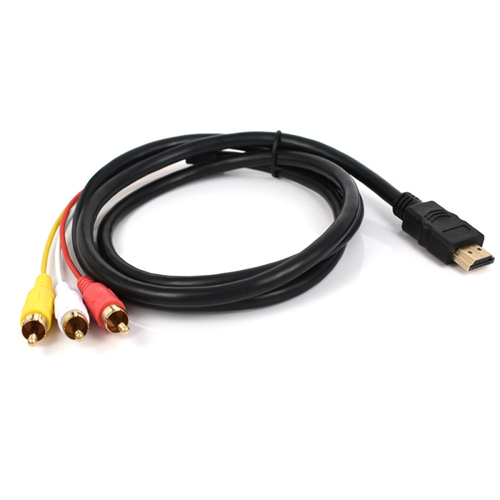 Vergoldetes HDMI-auf-RCA-Kabel – Retro Gaming With Projector Bewertung und Preis