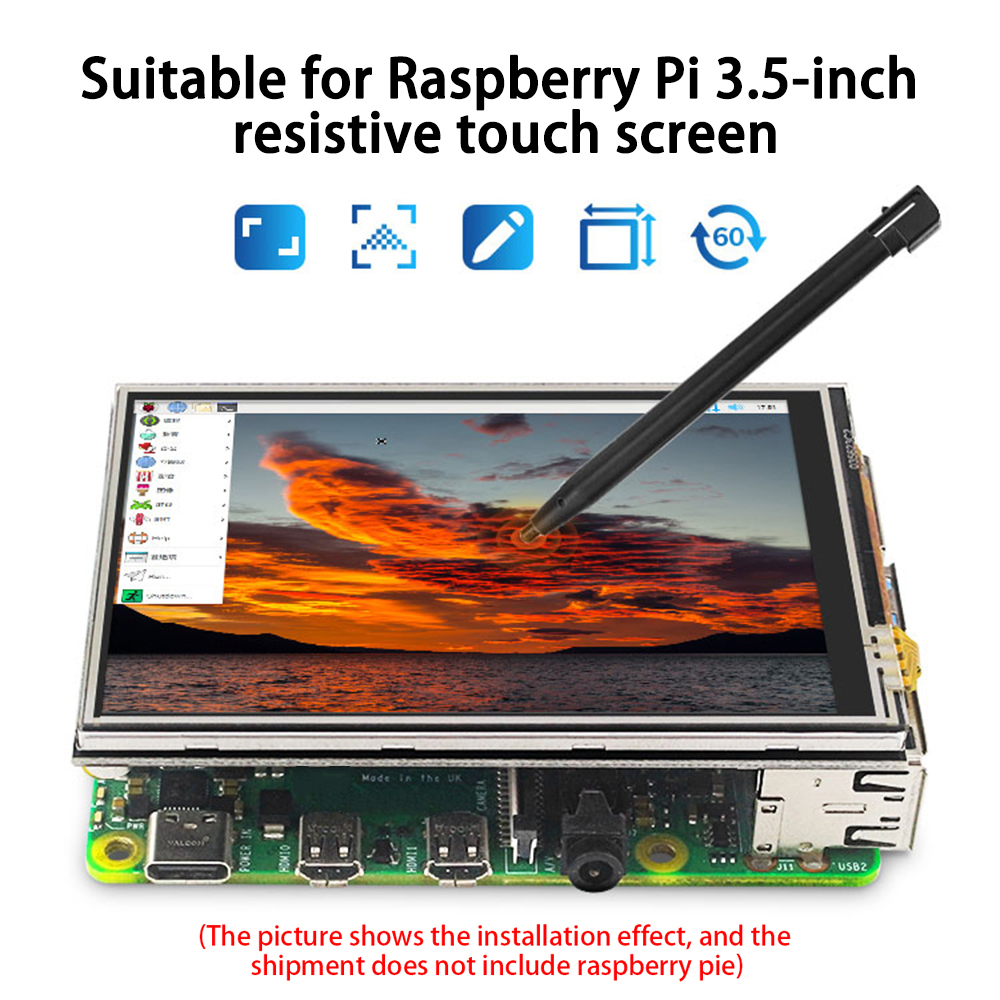 3,5-Zoll-TFT-Touchscreen für R – Retro Gaming Raspberry Pi Zero Bewertung und Preis