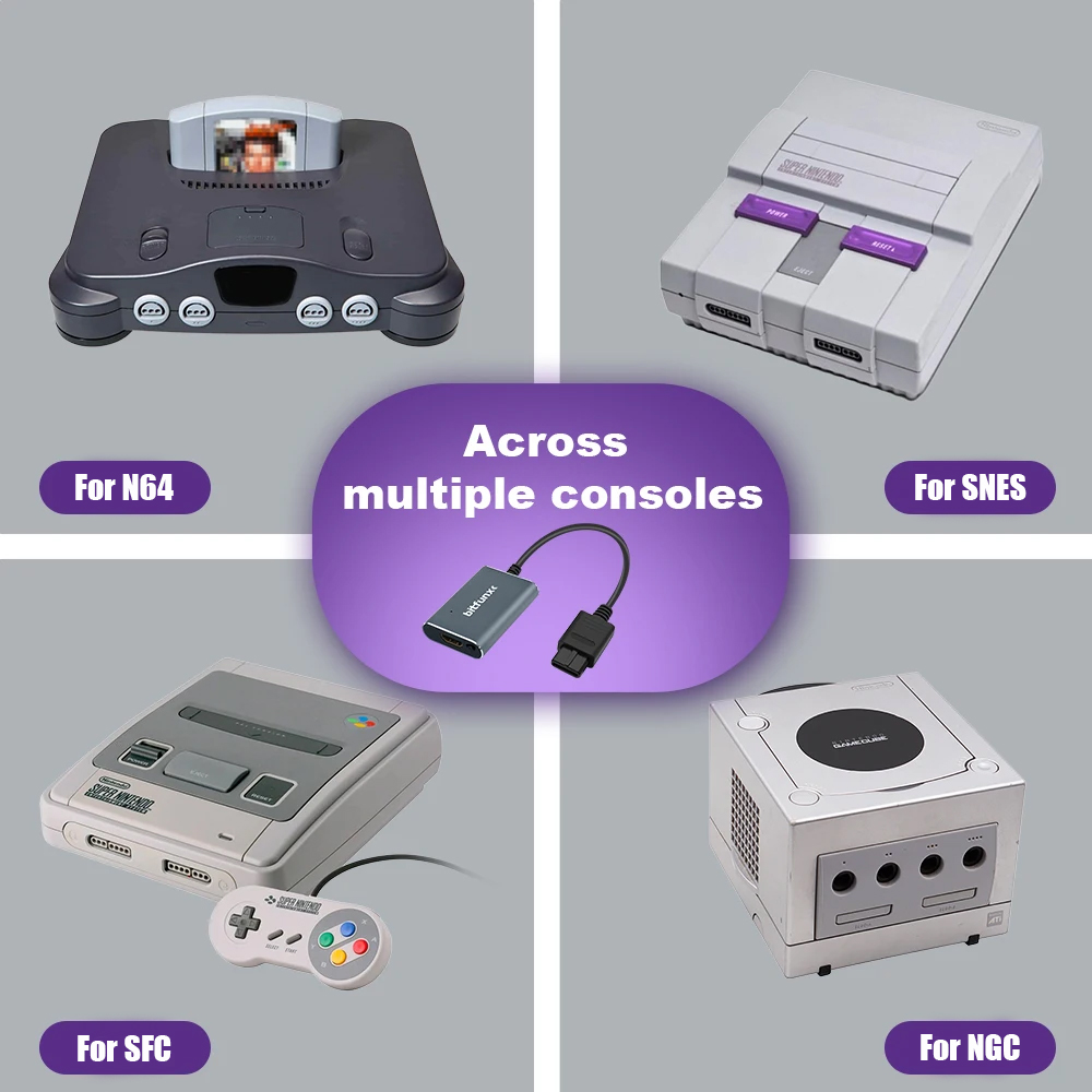 Bitfunx 720P Svideo / AV zu HD – Retro Gaming Handheld Bewertung und Preis