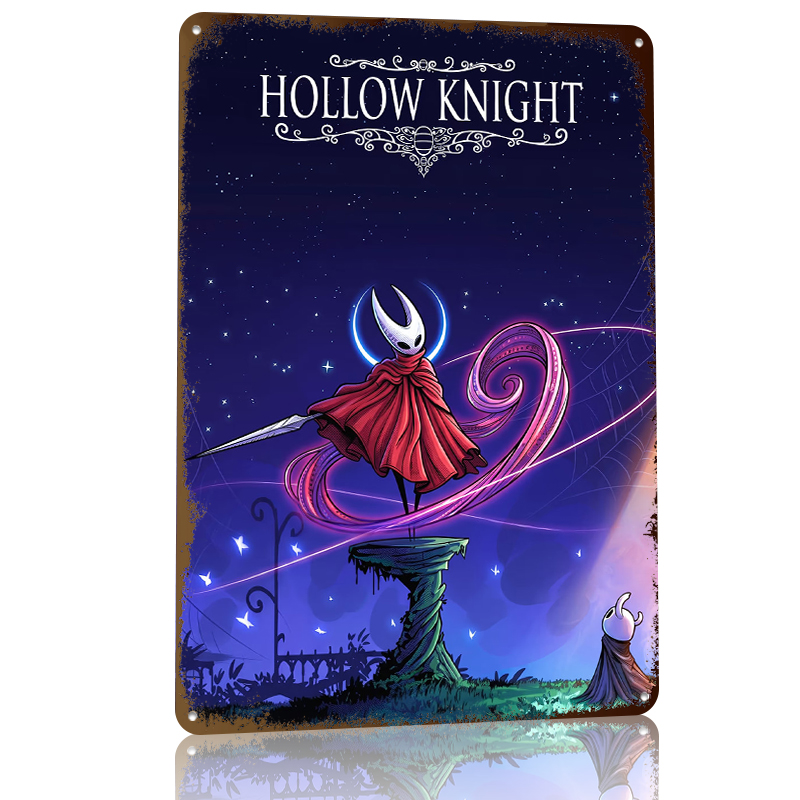 Hollow Knight Gaming Blechpost – Retro Knight Gaming Bewertung und Preis