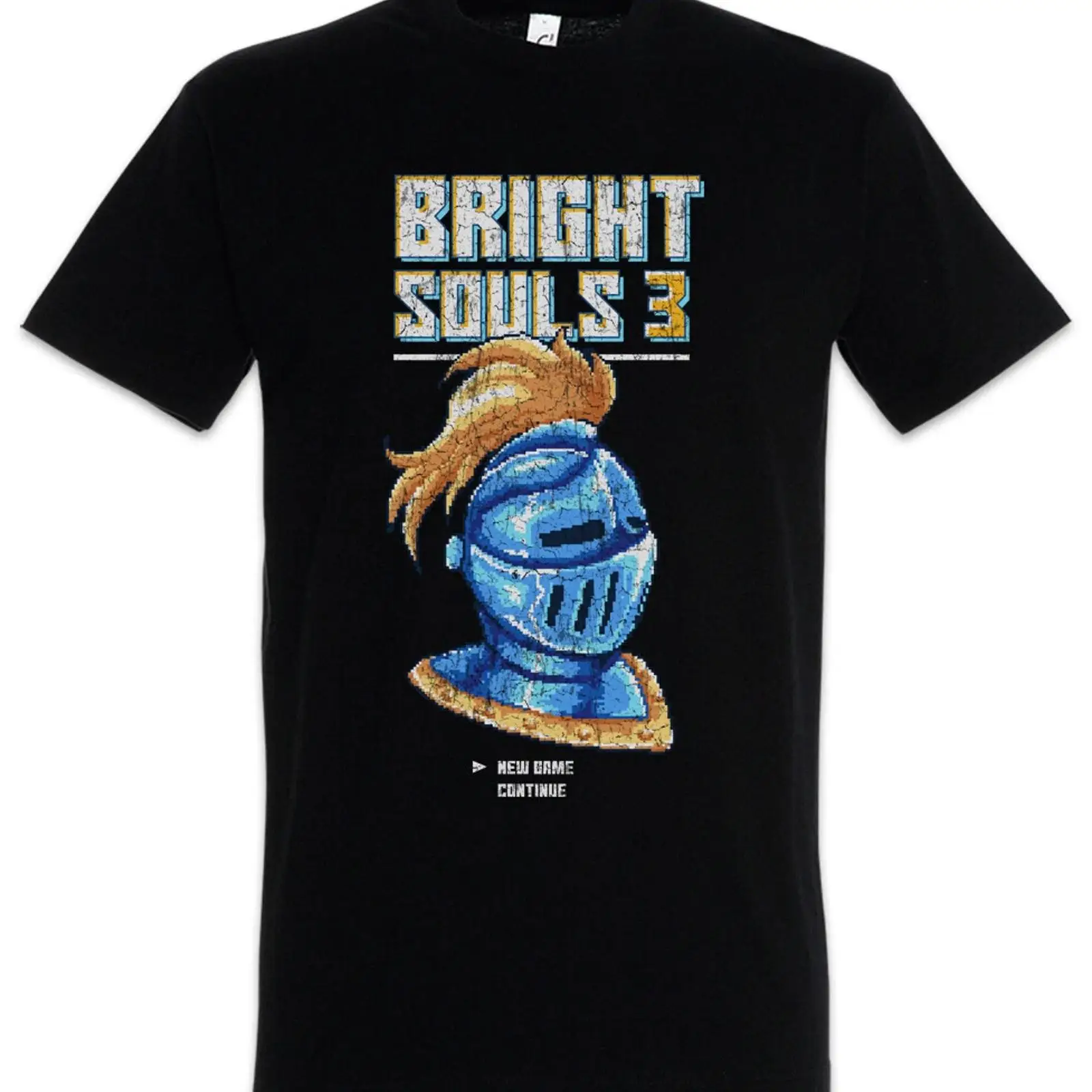 Bright Souls 3 T-Shirt Pixel 8 – Retro Knight Gaming Bewertung und Preis