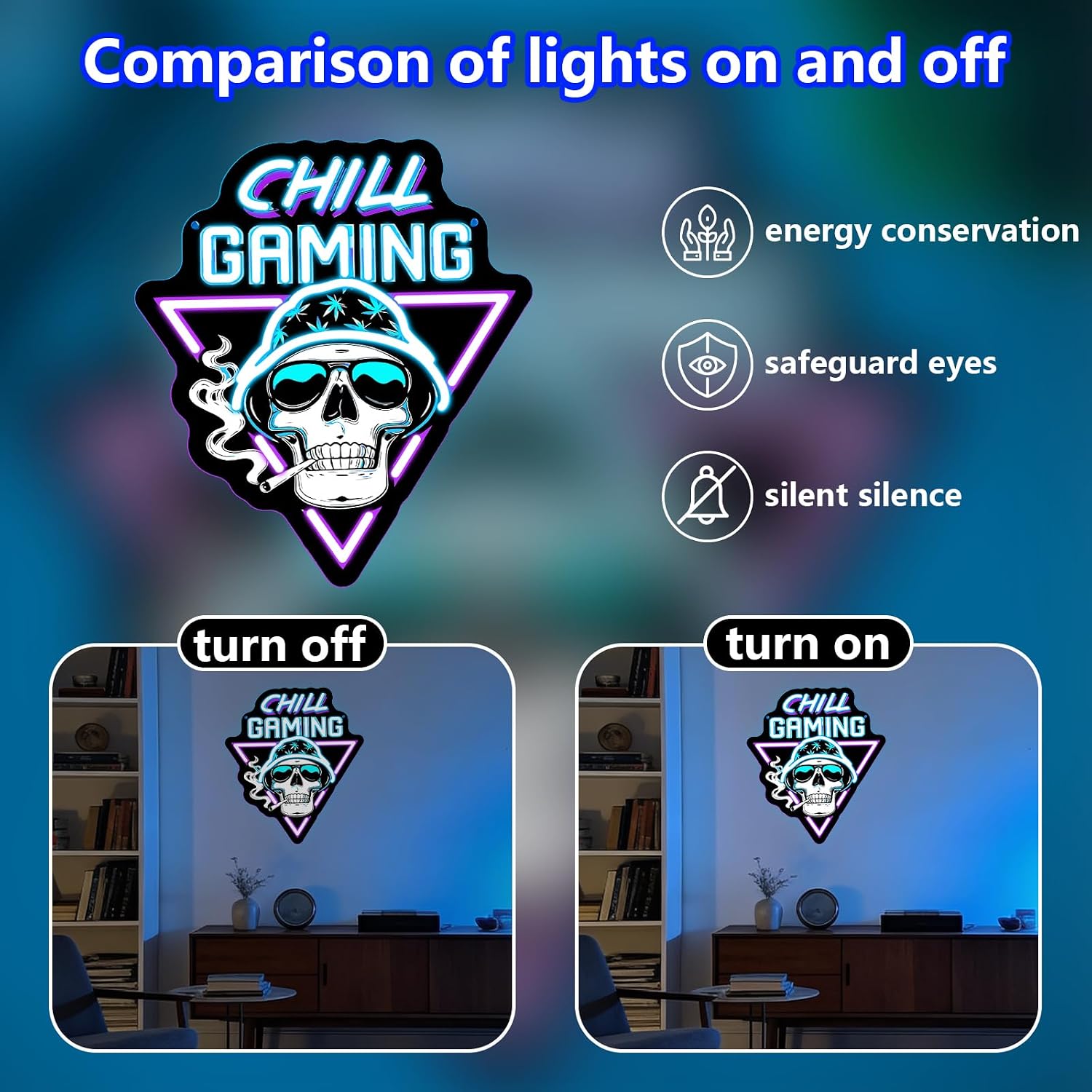    Chill Gaming Totenkopf LED – Retro Gaming Usb Bewertung und Preis