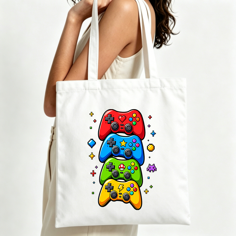 Grafische Canvas-Tragetasche m – Retro Gaming Shops Bewertung und Preis