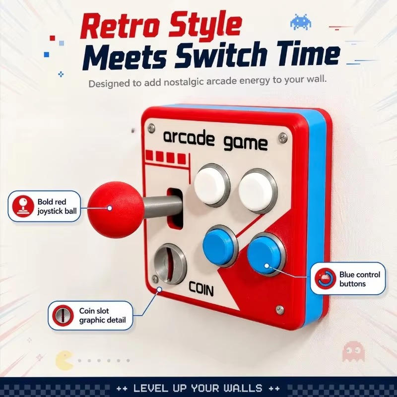 Retro-Arcade-Spiel-Joystick Wa – Game Retro Gaming Bewertung und Preis