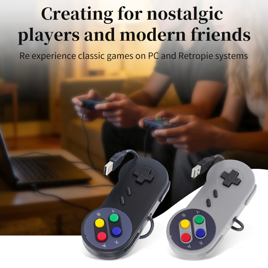 USB-Gamepad Gaming-Joystick Re – Retro Gaming Usb Bewertung und Preis