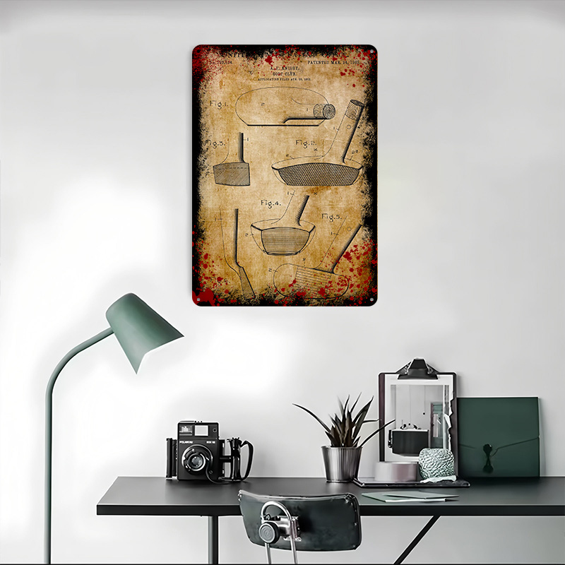Patent-Zeichnung Ritter-Golfcl – Retro Knight Gaming Bewertung und Preis