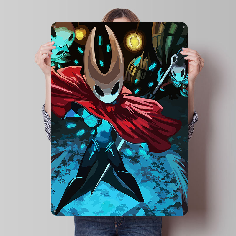 Hollow Knight Gaming Blechpost – Retro Knight Gaming Bewertung und Preis