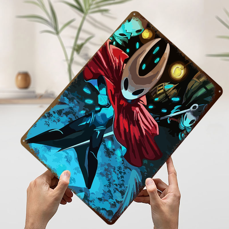 Hollow Knight Gaming Blechpost – Retro Knight Gaming Bewertung und Preis