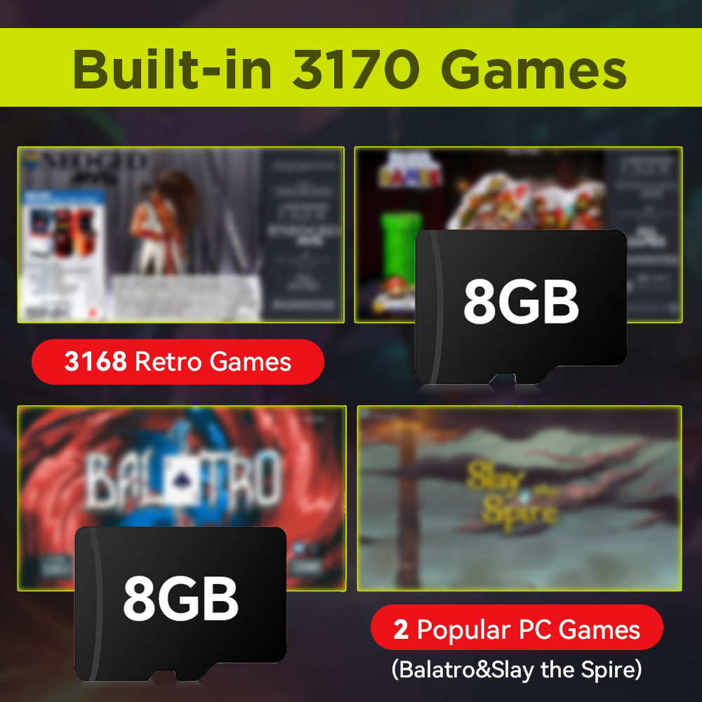 8 GB Spiel-TF-Karte mit 3170 R – Console Retro Gaming Portable Bewertung und Preis
